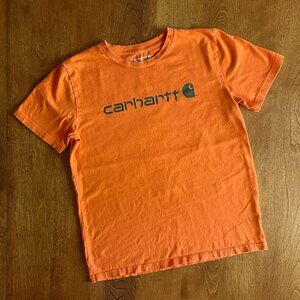 Carhartt orange T-shirt M 10-12